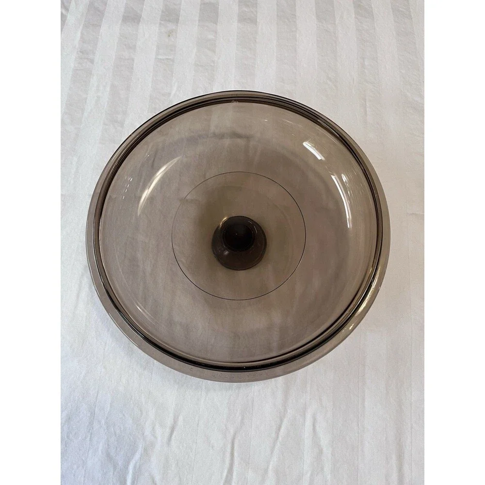Pyrex Vision V-2.5-C Amber Glass Lid Replacement Corning Cookware V2.5C 8.5